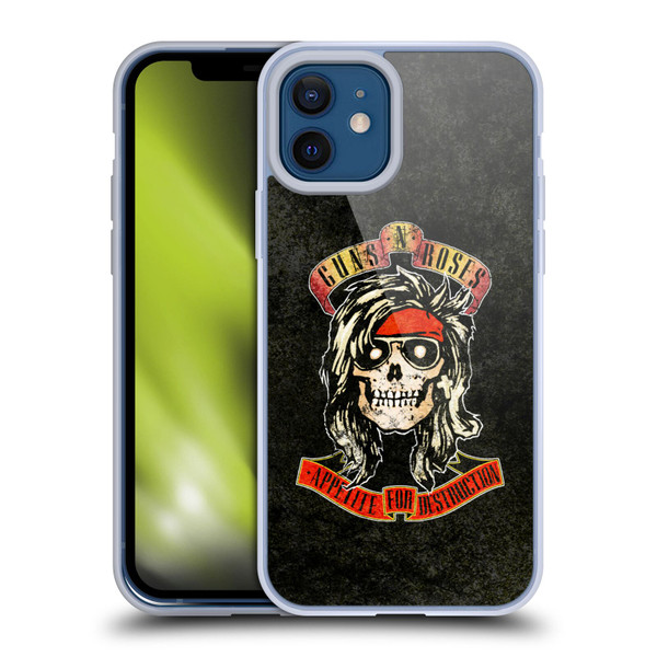 Guns N' Roses Vintage McKagan Soft Gel Case for Apple iPhone 12 / iPhone 12 Pro