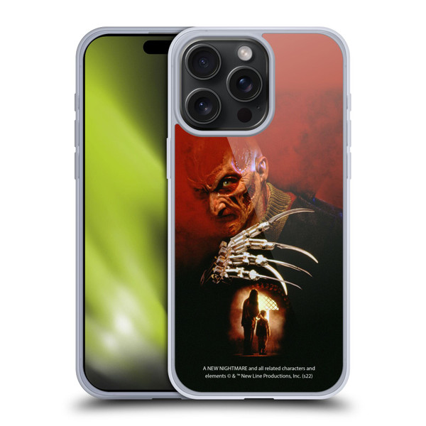 A Nightmare On Elm Street: New Nightmare Graphics Poster Soft Gel Case for Apple iPhone 15 Pro Max