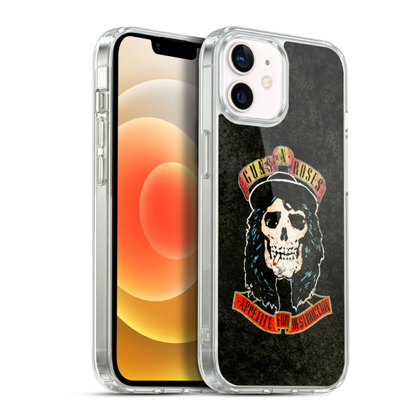 Guns N' Roses Vintage Stradlin Soft Gel Case for Apple iPhone 12 / iPhone 12 Pro & MagSafe