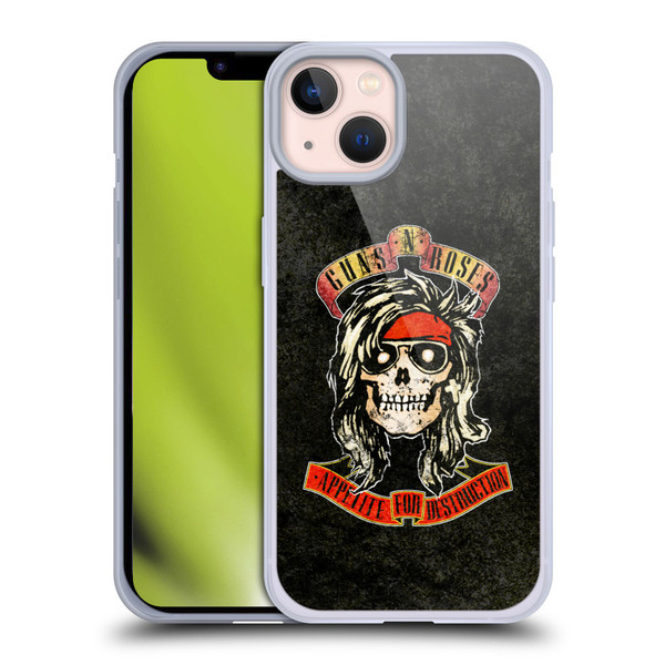 Guns N' Roses Vintage McKagan Soft Gel Case for Apple iPhone 13
