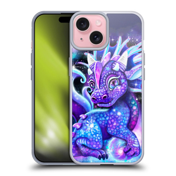 Sheena Pike Dragons Galaxy Lil Dragonz Soft Gel Case for Apple iPhone 15