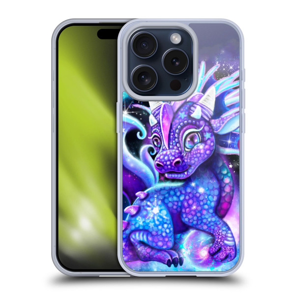 Sheena Pike Dragons Galaxy Lil Dragonz Soft Gel Case for Apple iPhone 15 Pro