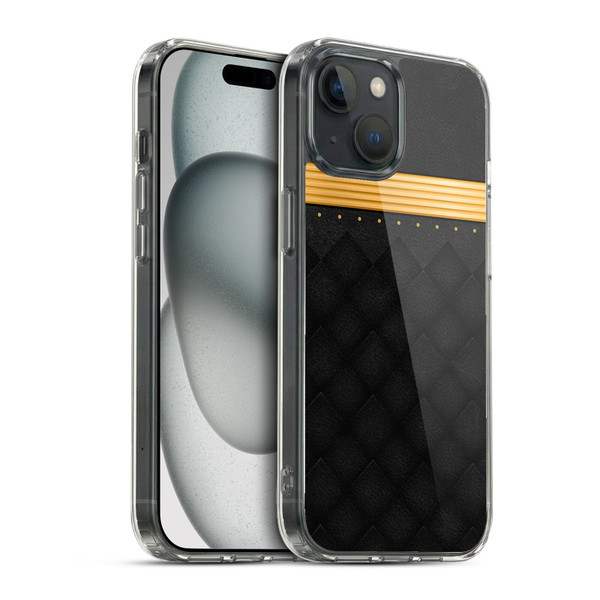 Alyn Spiller Luxury Gold Soft Gel Case for Apple iPhone 15 & MagSafe
