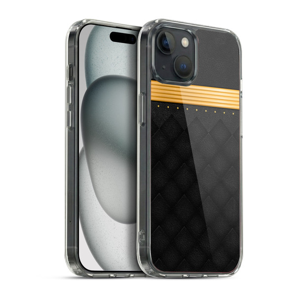 Alyn Spiller Luxury Gold Soft Gel Case for Apple iPhone 15 Plus & MagSafe