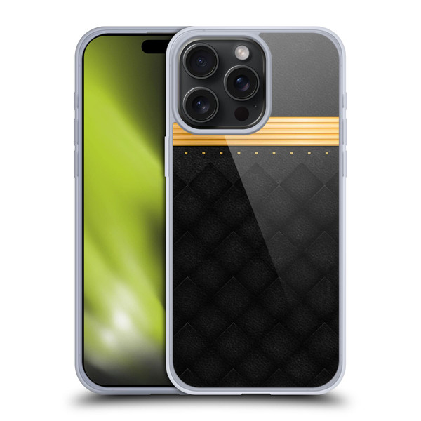 Alyn Spiller Luxury Gold Soft Gel Case for Apple iPhone 15 Pro Max