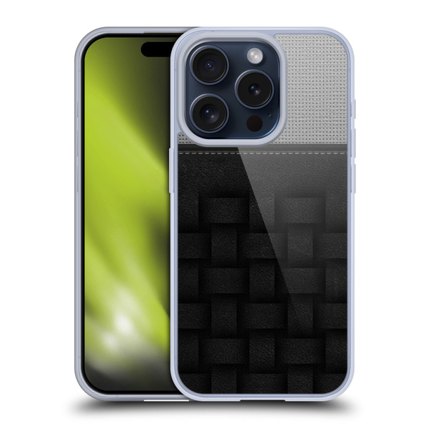 Alyn Spiller Luxury Charcoal Soft Gel Case for Apple iPhone 15 Pro