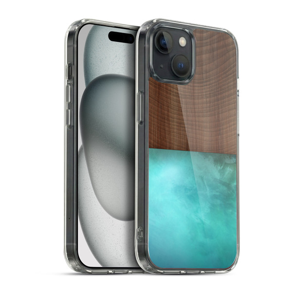 Alyn Spiller Wood & Resin Blocking Soft Gel Case for Apple iPhone 15 Plus & MagSafe