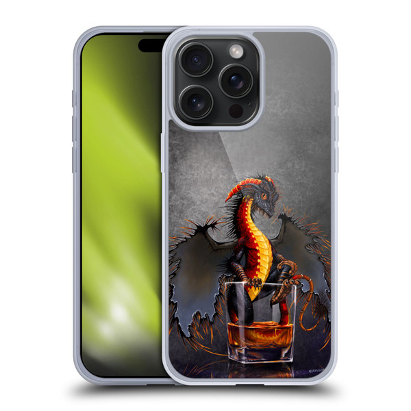 Stanley Morrison Dragons Black Pirate Drink Soft Gel Case for Apple iPhone 15 Pro Max