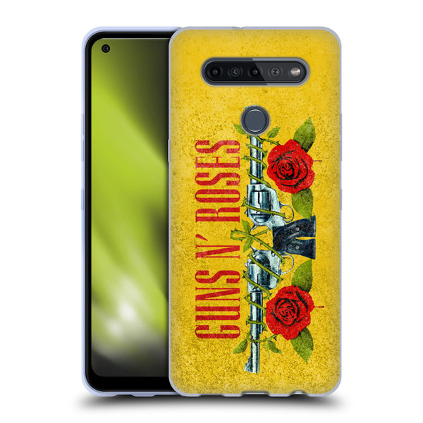 Guns N' Roses Vintage Pistols Soft Gel Case for LG K51S