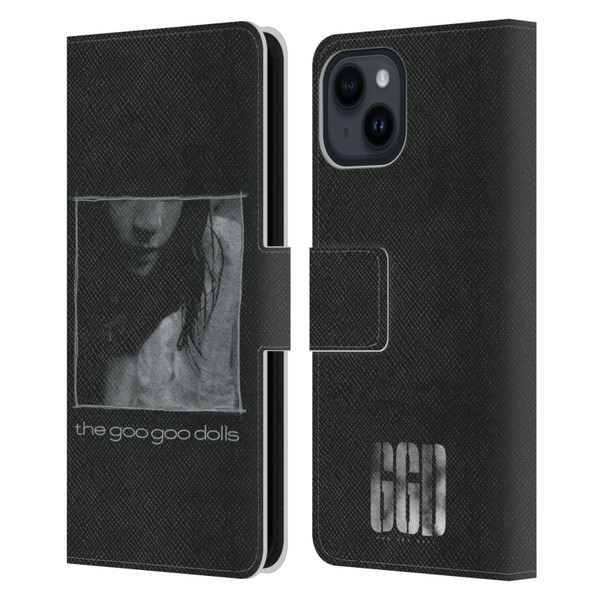 Goo Goo Dolls Graphics Throwback Gutterflower Tour Leather Book Wallet Case Cover For Apple iPhone 15