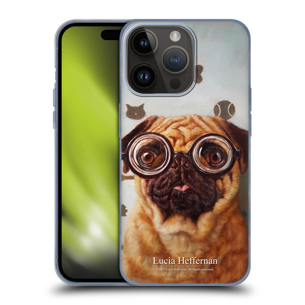 Lucia Heffernan Art Canine Eye Exam Soft Gel Case for Apple iPhone 15 Pro