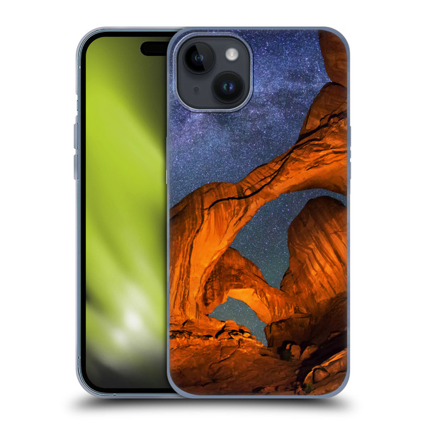 Royce Bair Nightscapes Triple Arch Soft Gel Case for Apple iPhone 15 Plus