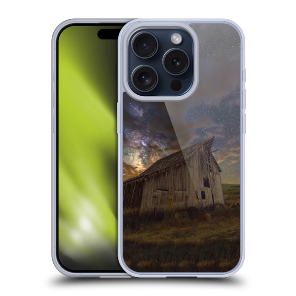Royce Bair Nightscapes Bear Lake Old Barn Soft Gel Case for Apple iPhone 15 Pro