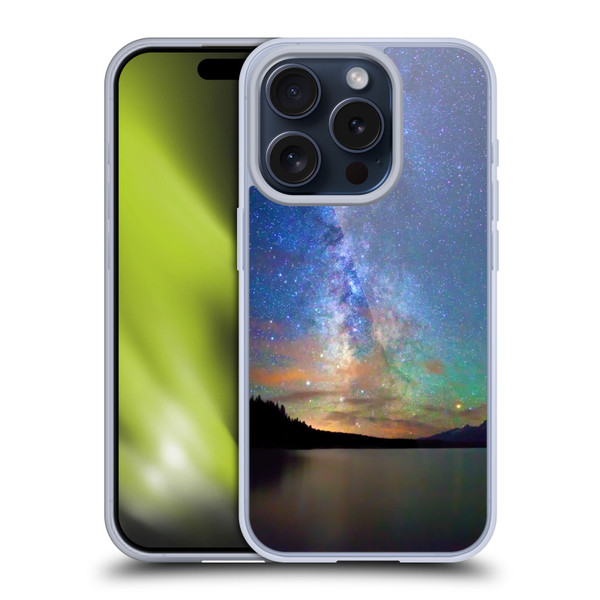 Royce Bair Nightscapes Jackson Lake Soft Gel Case for Apple iPhone 15 Pro