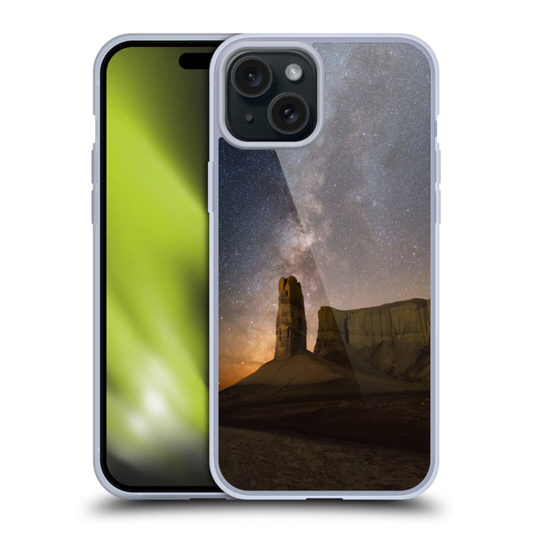 Royce Bair Photography Thumb Butte Soft Gel Case for Apple iPhone 15 Plus