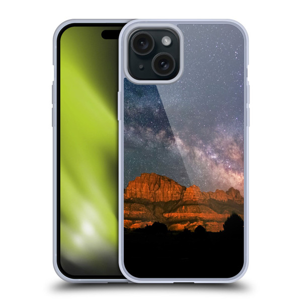 Royce Bair Photography Zions Soft Gel Case for Apple iPhone 15 Plus