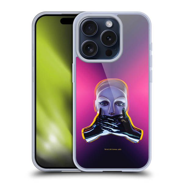 Birds of Prey DC Comics Graphics Speak No Evil Soft Gel Case for Apple iPhone 15 Pro