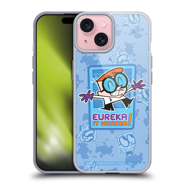 Dexter's Laboratory Graphics It Worked Soft Gel Case for Apple iPhone 15