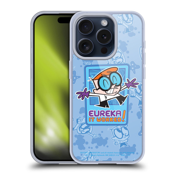 Dexter's Laboratory Graphics It Worked Soft Gel Case for Apple iPhone 15 Pro