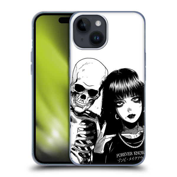 Zombie Makeout Club Art Forever Knows Best Soft Gel Case for Apple iPhone 15