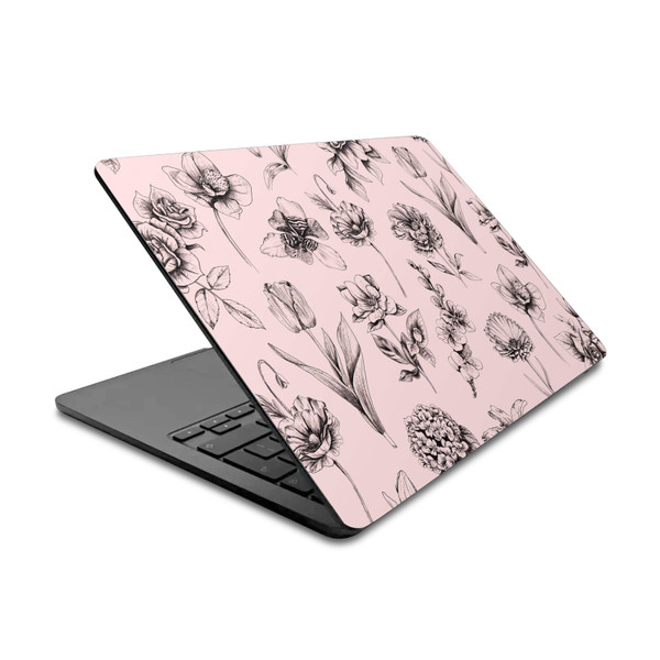 Anis Illustration Bloomers Botany Vinyl Sticker Skin Decal Cover for Apple MacBook Air 13.6" A2681 (2022)