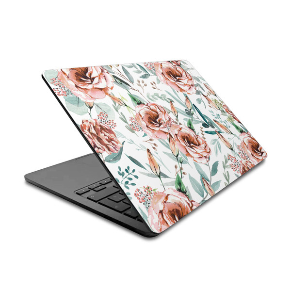 Anis Illustration Bloomers White Vinyl Sticker Skin Decal Cover for Apple MacBook Air 13.6" A2681 (2022)