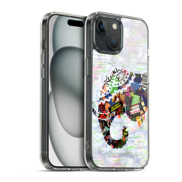 Artpoptart Animals Elephant Soft Gel Case for Apple iPhone 15 & MagSafe