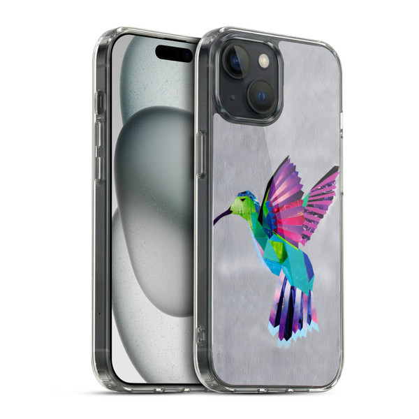 Artpoptart Animals Hummingbird Soft Gel Case for Apple iPhone 15 & MagSafe