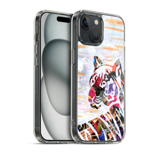 Artpoptart Animals Tiger Soft Gel Case for Apple iPhone 15 & MagSafe