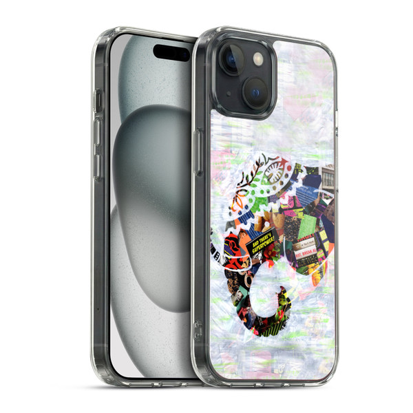 Artpoptart Animals Elephant Soft Gel Case for Apple iPhone 15 Plus & MagSafe