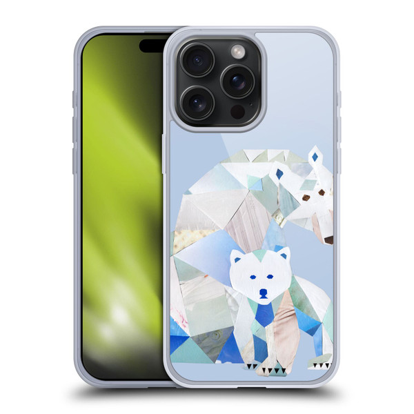 Artpoptart Animals Polar Bears Soft Gel Case for Apple iPhone 15 Pro Max