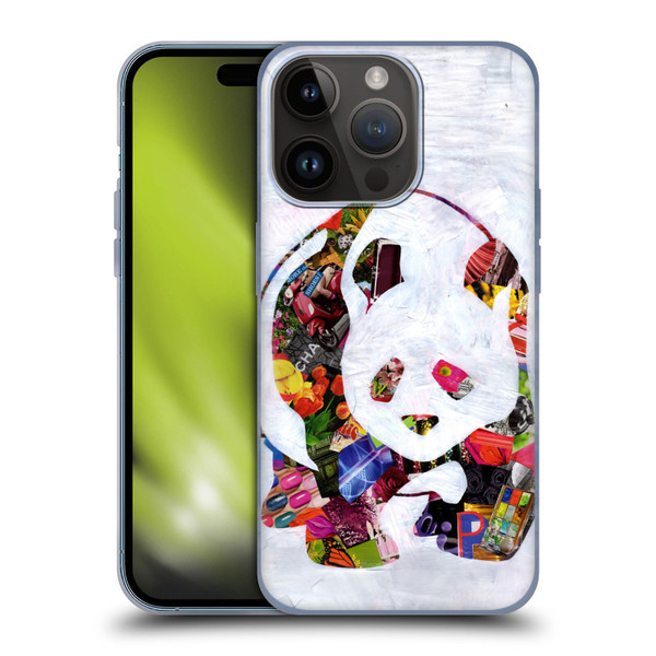 Artpoptart Animals Panda Soft Gel Case for Apple iPhone 15 Pro