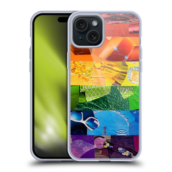 Artpoptart Flags LGBT Soft Gel Case for Apple iPhone 15 Plus & MagSafe