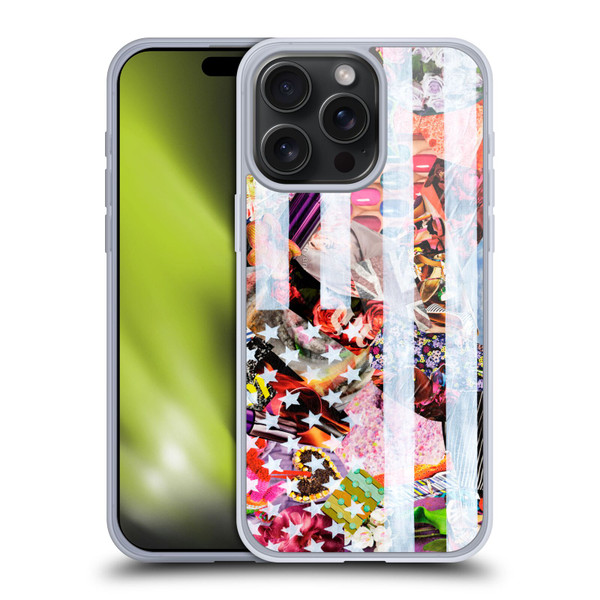 Artpoptart Flags Murican Soft Gel Case for Apple iPhone 15 Pro Max & MagSafe