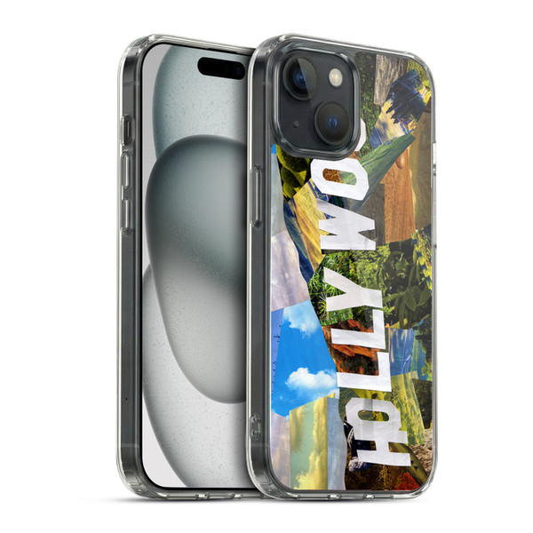 Artpoptart Travel Hollywood Soft Gel Case for Apple iPhone 15 & MagSafe