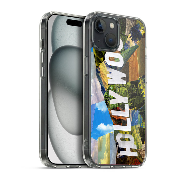 Artpoptart Travel Hollywood Soft Gel Case for Apple iPhone 15 Plus & MagSafe