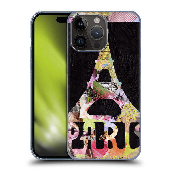Artpoptart Travel Paris Soft Gel Case for Apple iPhone 15 Pro Max