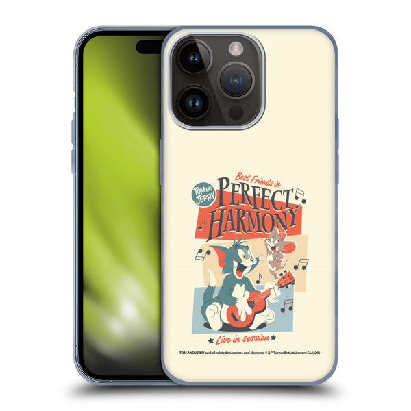 Tom and Jerry Retro Perfect Harmony Soft Gel Case for Apple iPhone 15 Pro
