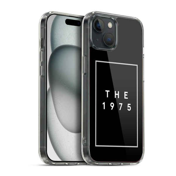 The 1975 Key Art Logo Black Soft Gel Case for Apple iPhone 15 Plus & MagSafe