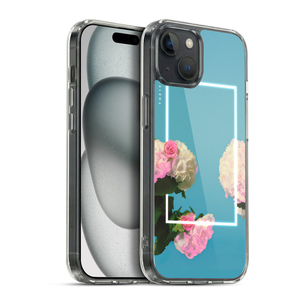 The 1975 Key Art Roses Blue Soft Gel Case for Apple iPhone 15 Plus & MagSafe