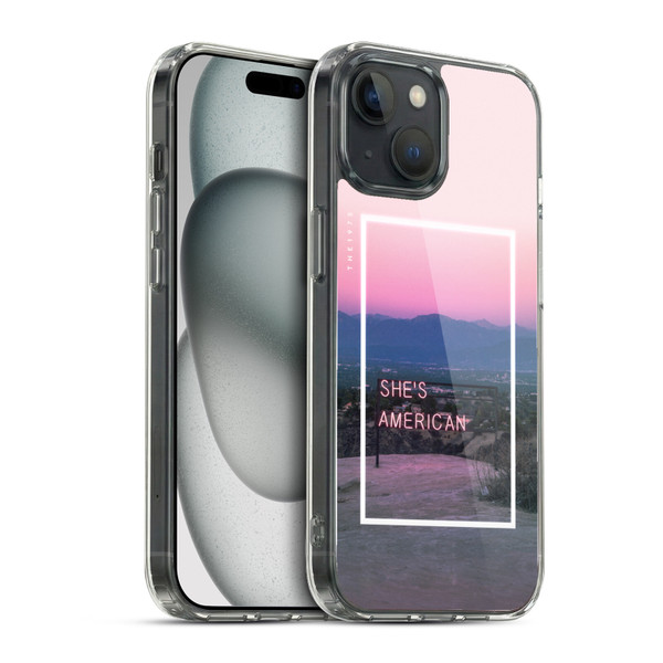 The 1975 Songs She's American Soft Gel Case for Apple iPhone 15 & MagSafe
