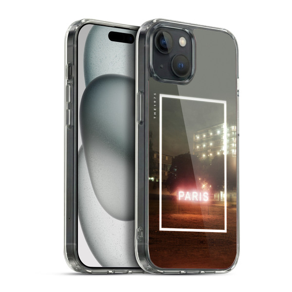 The 1975 Songs Paris Soft Gel Case for Apple iPhone 15 Plus & MagSafe