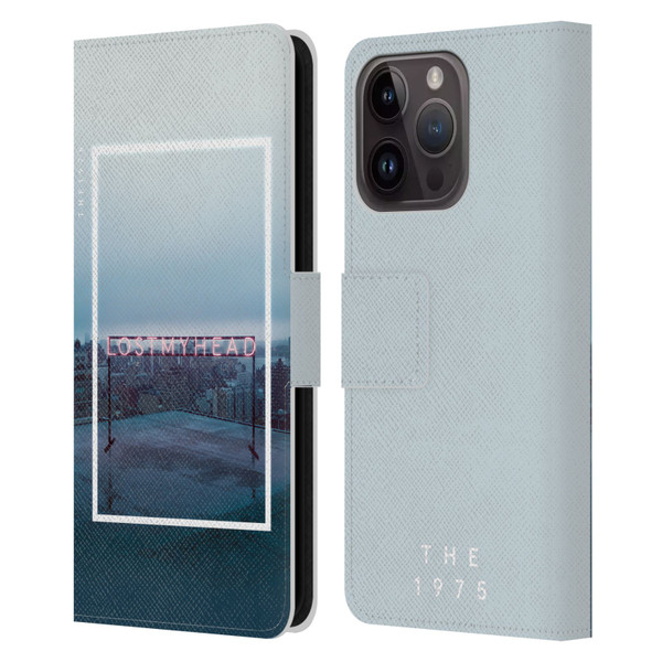 The 1975 Songs Lost My Head Leather Book Wallet Case Cover For Apple iPhone 15 Pro