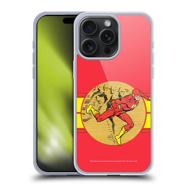 The Flash DC Comics Vintage Fast Soft Gel Case for Apple iPhone 15 Pro Max