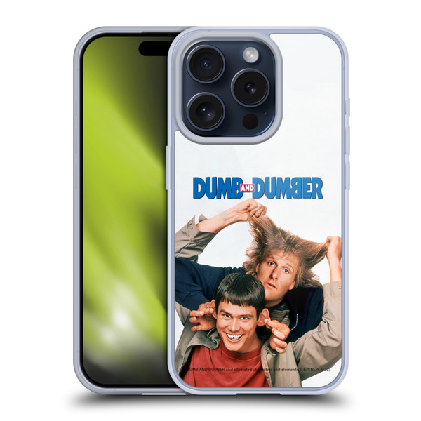 Dumb And Dumber Key Art Characters 2 Soft Gel Case for Apple iPhone 15 Pro