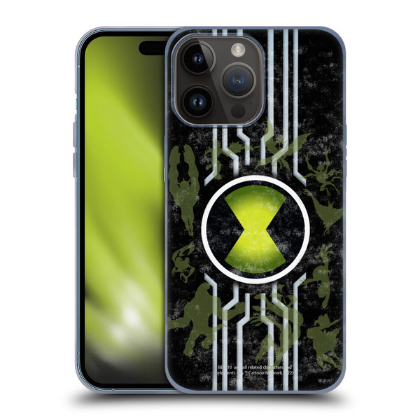 Ben 10: Alien Force Graphics Omnitrix Soft Gel Case for Apple iPhone 15 Pro Max