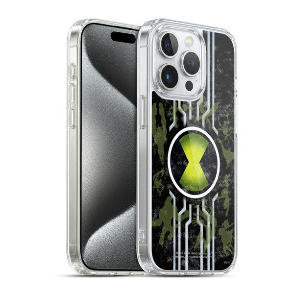 Ben 10: Alien Force Graphics Omnitrix Soft Gel Case for Apple iPhone 15 Pro & MagSafe
