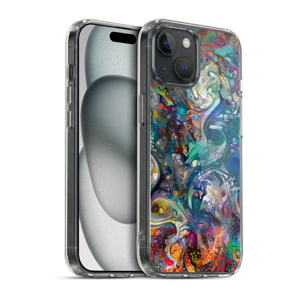 Cosmo18 Jupiter Fantasy Bloom Soft Gel Case for Apple iPhone 15 & MagSafe