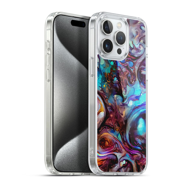 Cosmo18 Jupiter Fantasy Indigo Soft Gel Case for Apple iPhone 15 Pro Max & MagSafe