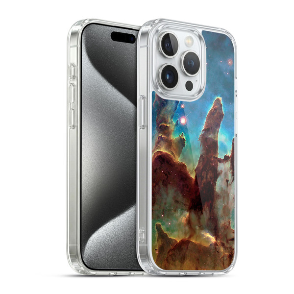 Cosmo18 Space 2 Nebula's Pillars Soft Gel Case for Apple iPhone 15 Pro & MagSafe